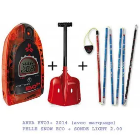 Arva Pack Evo 3 + Pelle + Sonde