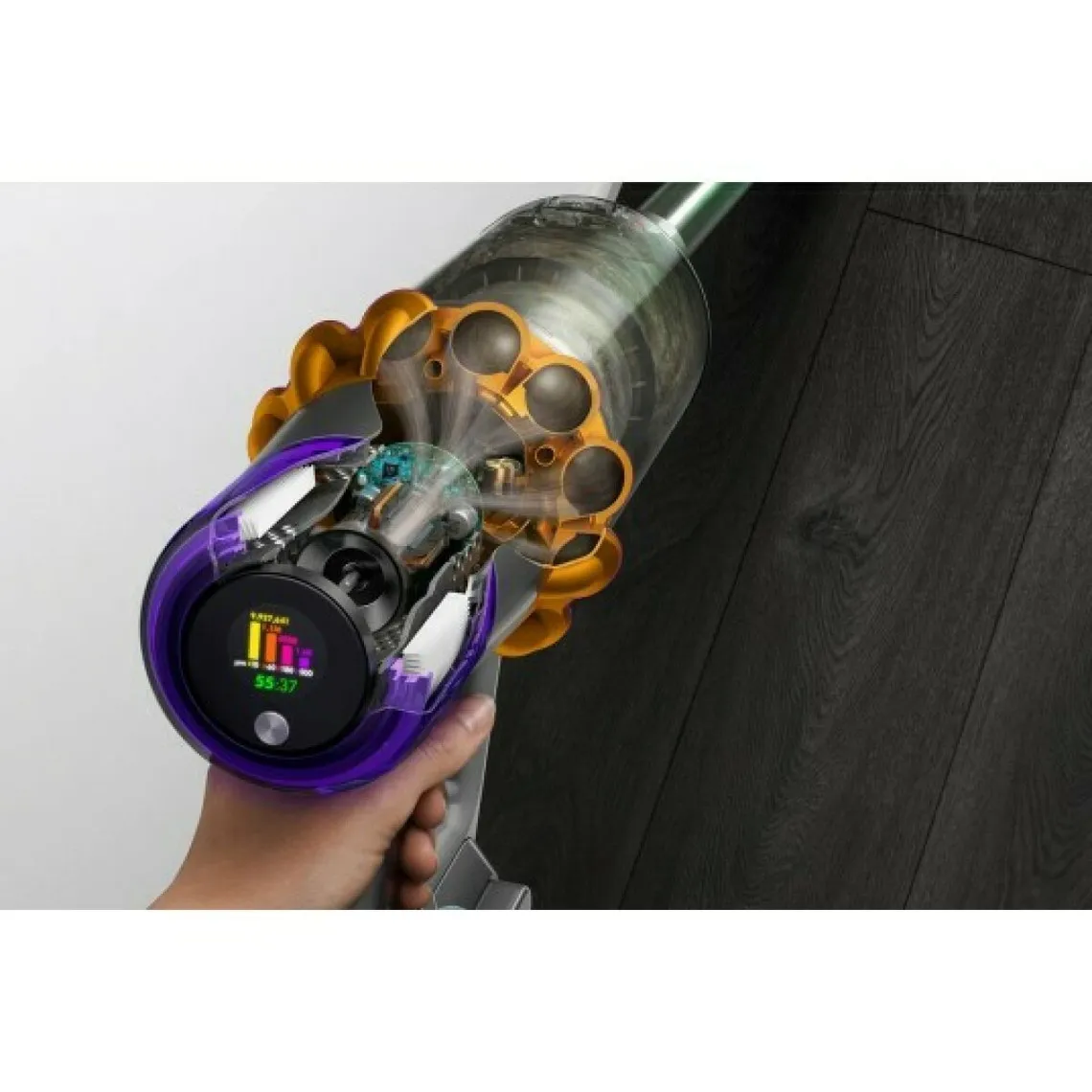 Aspirateur balai Dyson V15 Detect Absolute (2023) | 3 Suisses