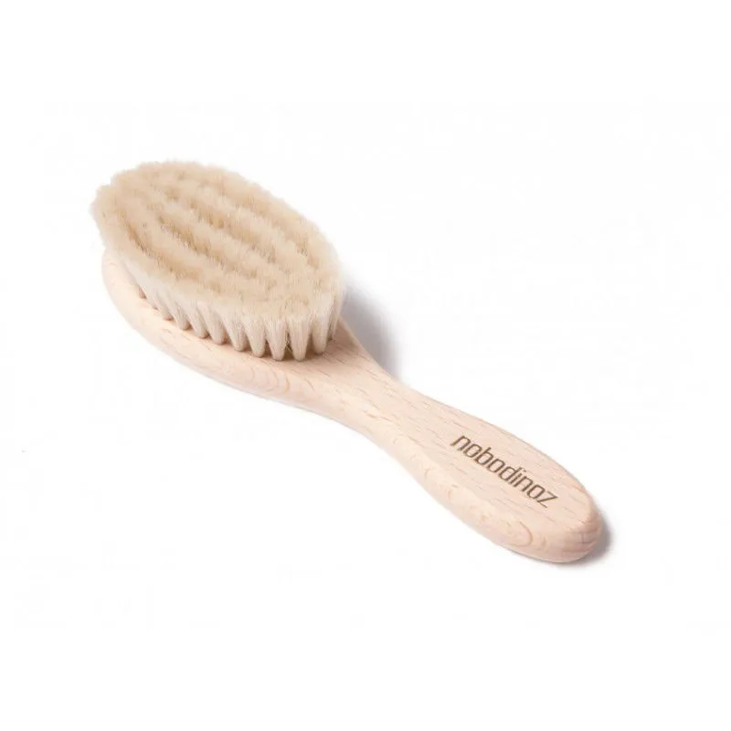 Brosse à cheveux hêtre Nobodinoz