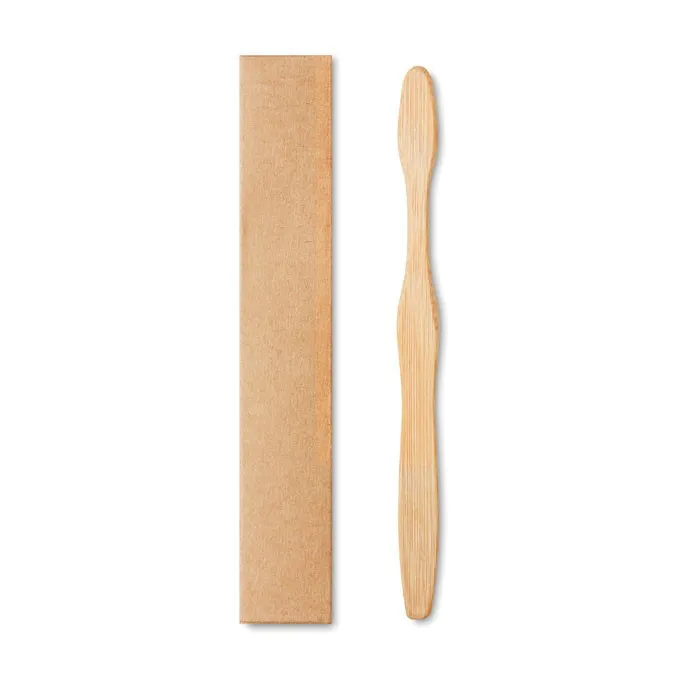 Brosse à dents personnalisée en bambou et nylon - DENTOBRUSH