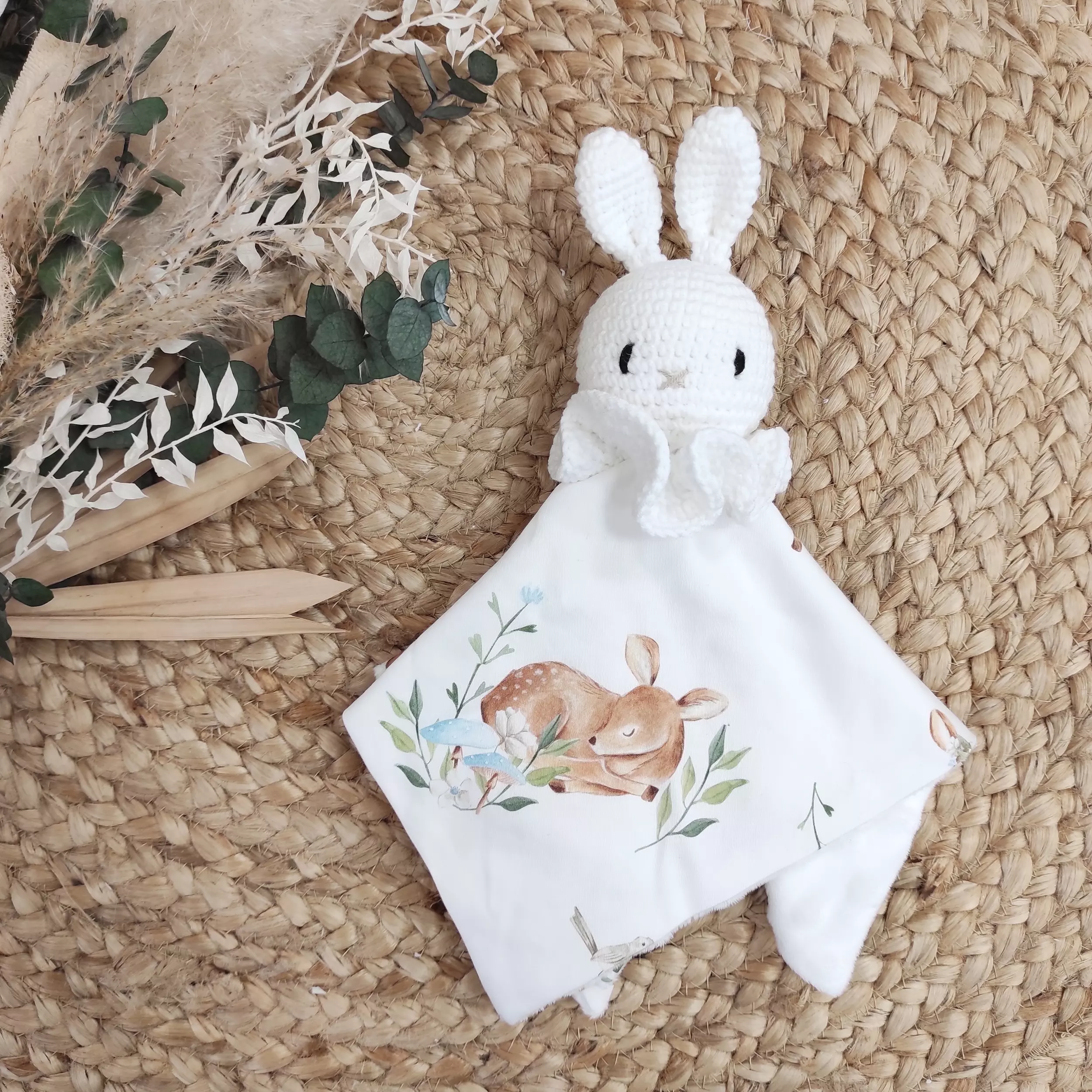 Doudou Lapin - Forêt Enchantée