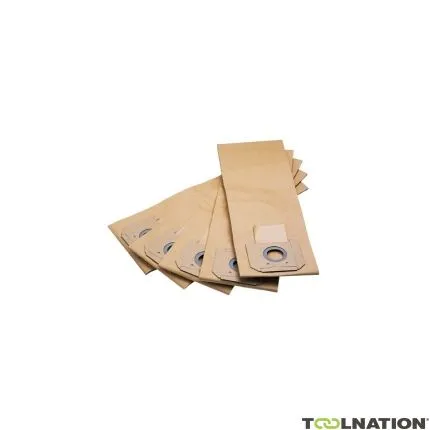 Flex-tools Accessoires 296961 FS-P VC/E 35 VE5 Sac filtrant pour VC 35 L MC, VCE 35 L AC par 5 pièces.