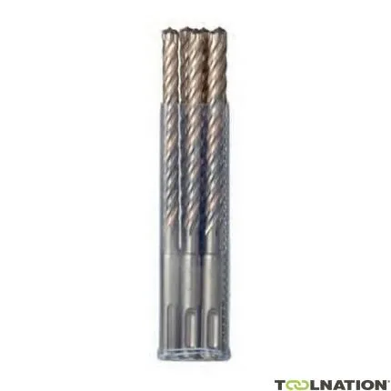 HIKOKI Accessoires 783317 Marteau perforateur SDS-Plus 4-cutter 8x165 mm 10 pièces