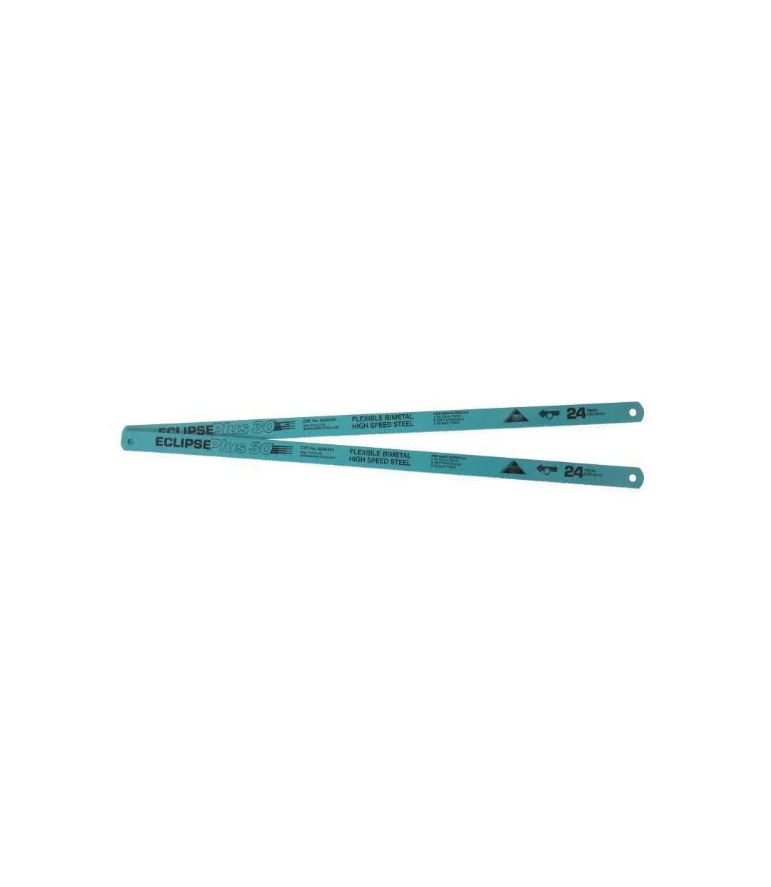 Jeu de 2 lames de scie 300 mm 24 TPI