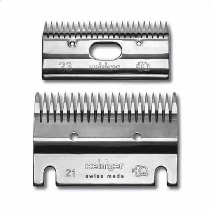 Jeu de peignes 31/23 pour tondeuses Heiniger Xperience, Xplorer, Delta 3