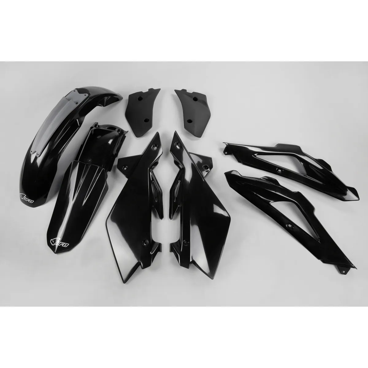 Kit Plastiques - Noir - UFO HUSQVARNA 250 CR/WR 2009-2012