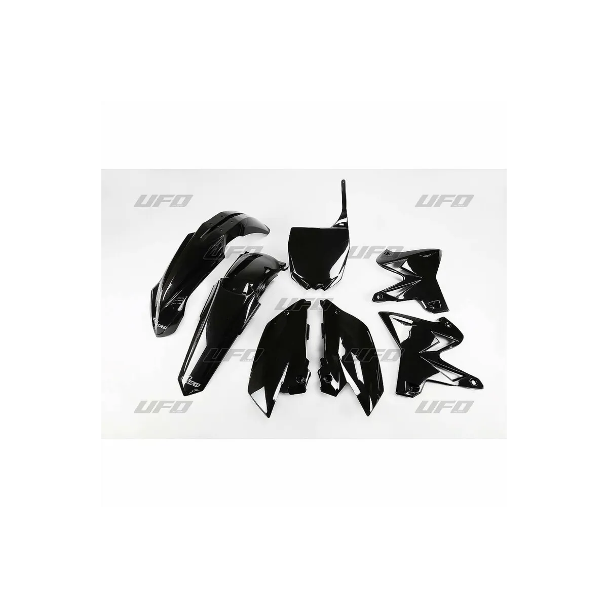 Kit Plastiques - Noir - UFO restylé Yamaha 125 250 YZ 2006-2014