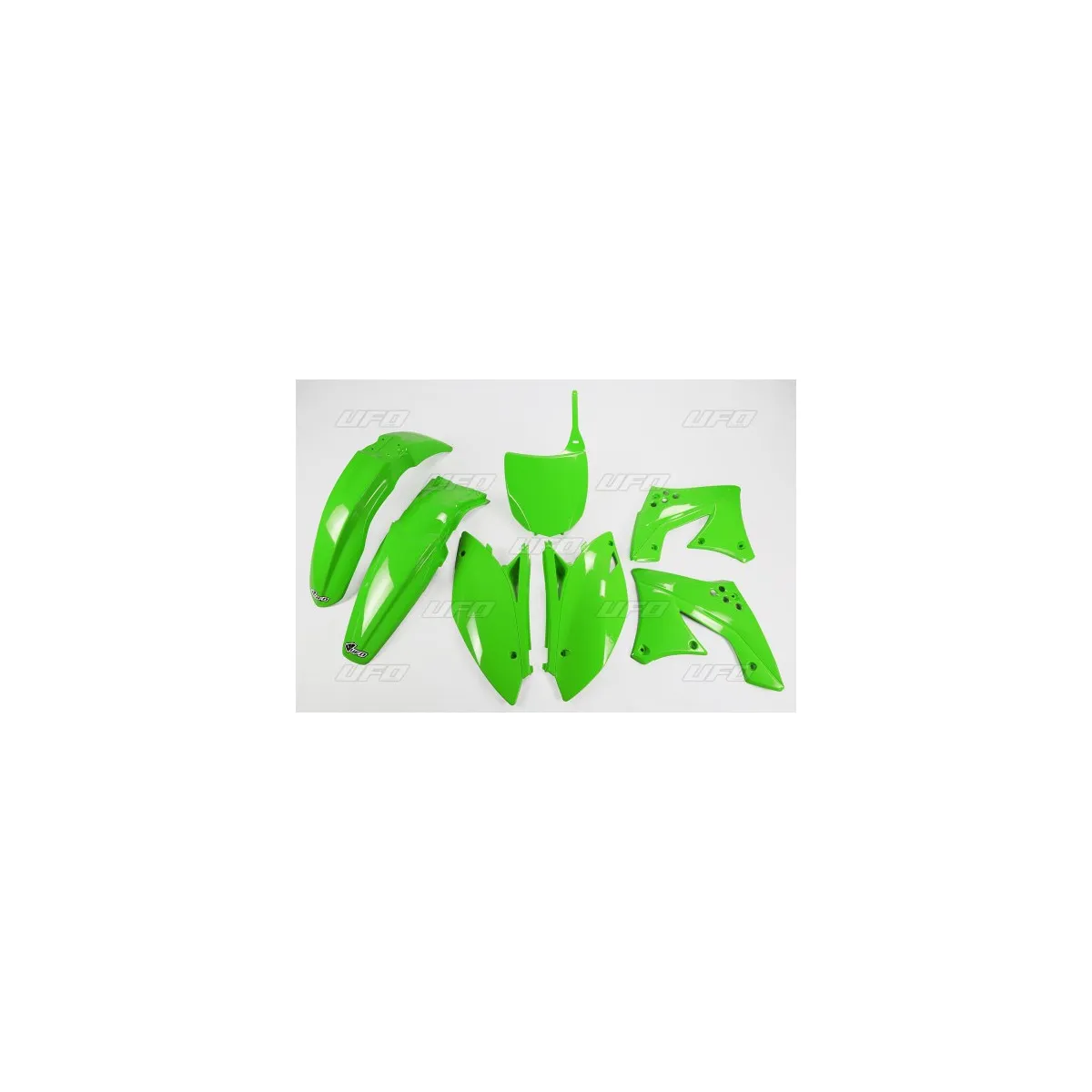 Kit Plastiques - Vert - UFO Kawasaki 250 KXF 2009-2012