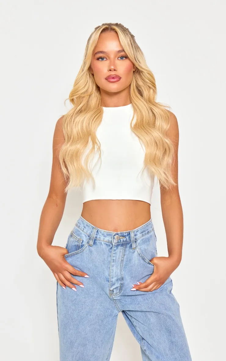 Lullabelz Pince à cheveux avec extensions ondulées Light Blonde