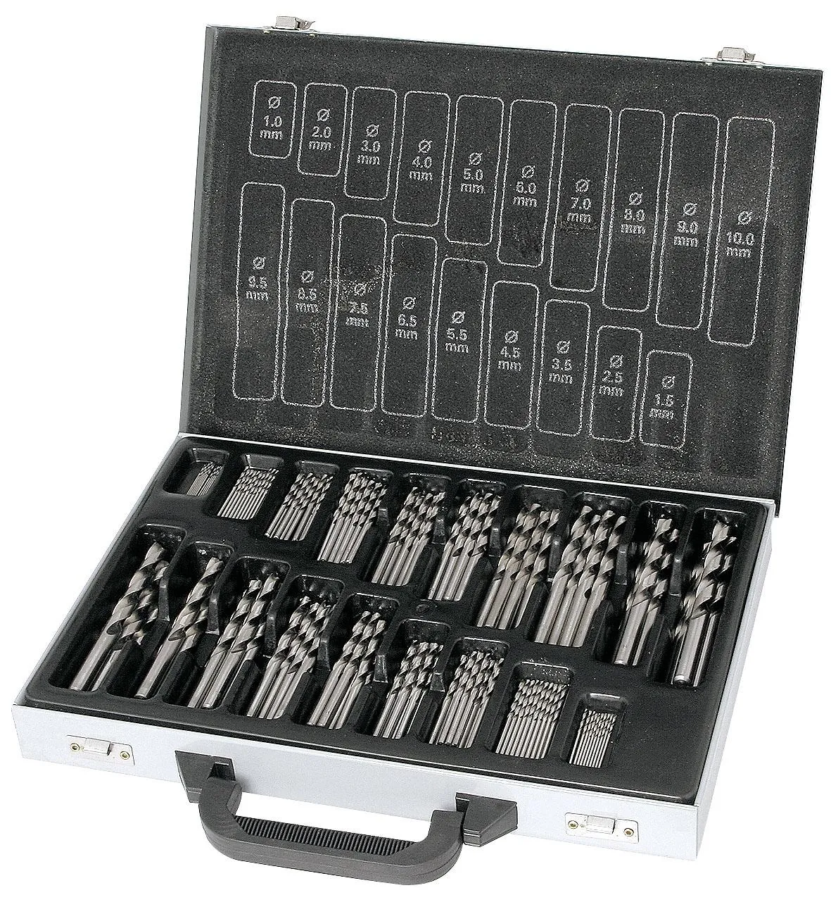 Magasin de 170 Forêts HSS-G 1-10 mm KRAFTWERK 11910