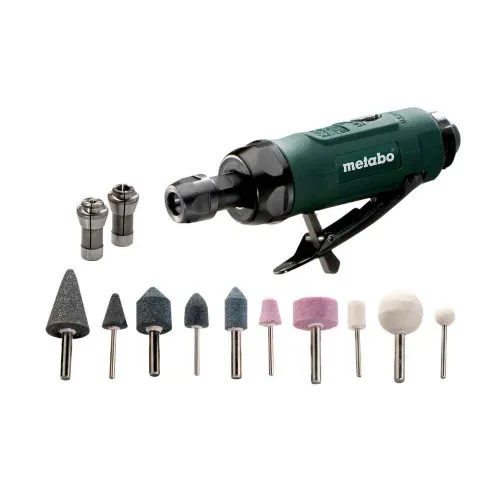 Metabo Meuleuse droite à air comprimé DG 25 Set - Vitesse de rotati...