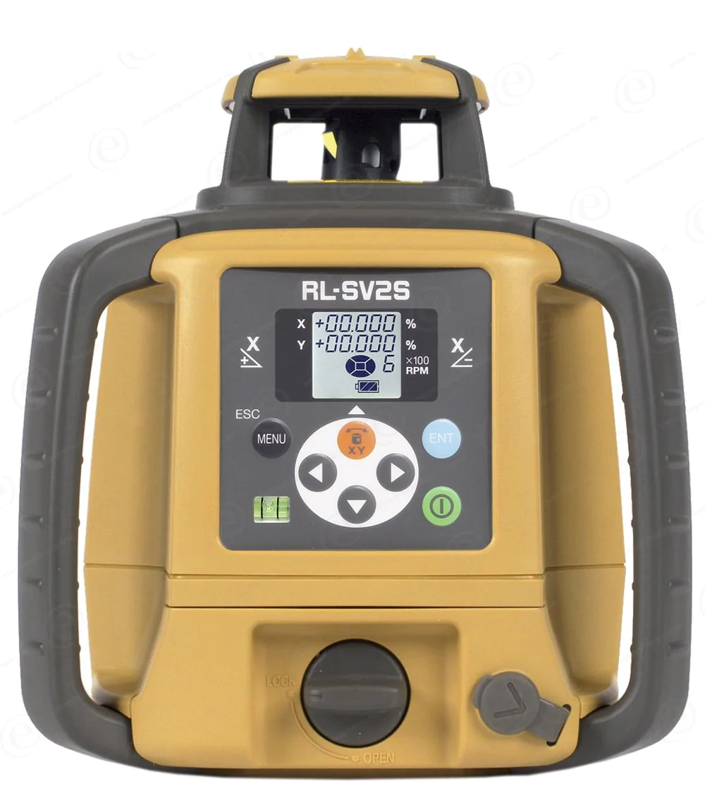 Niveau laser rotatif double pente TOPCON RL-HV2S Cellule LS80
