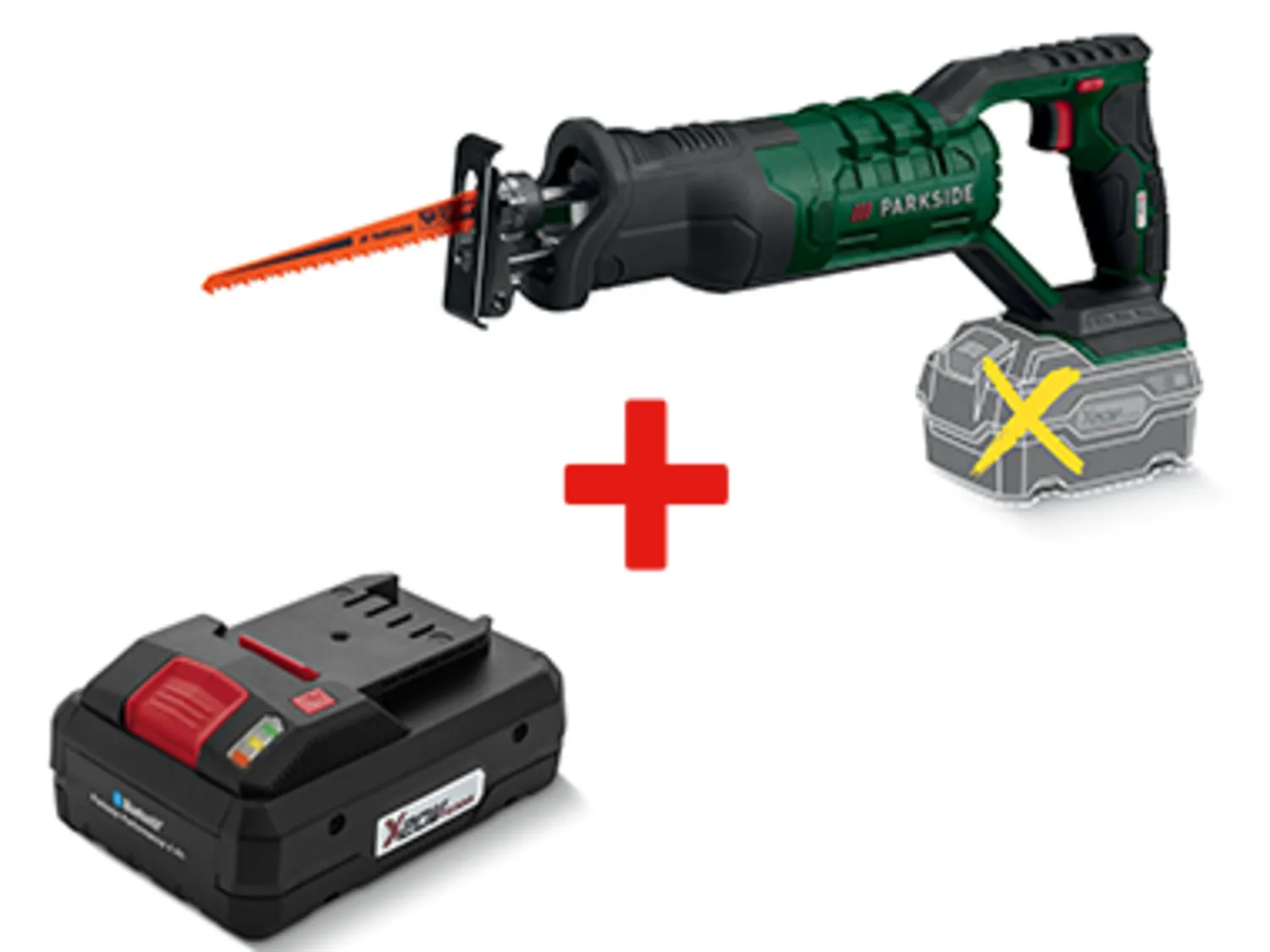 PARKSIDE® Scie sabre + batterie