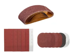 PARKSIDE® Set de feuilles abrasives pour ponceuse à bande vibrante ou excentrique