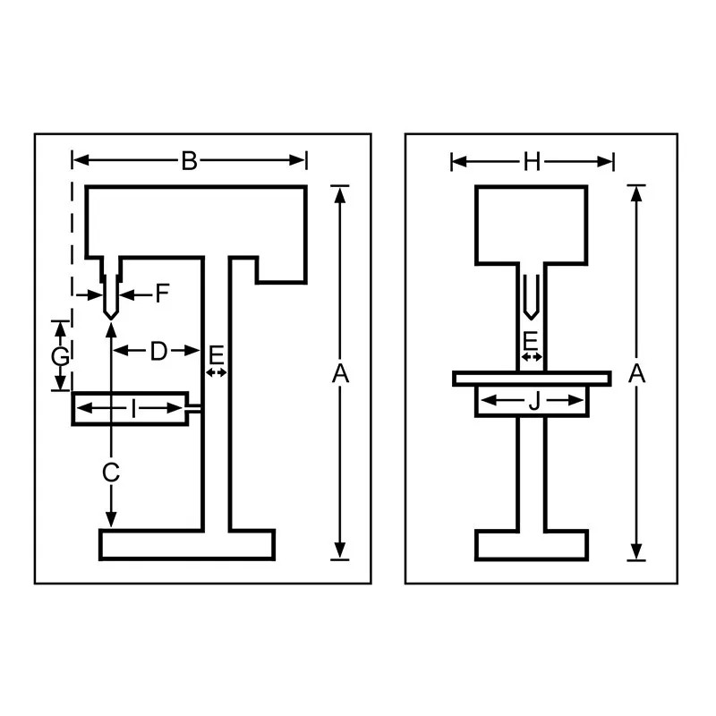 Perceuse d'établi 230V, 0,75kW, CM2, vitesses variables Promac 212VLB
