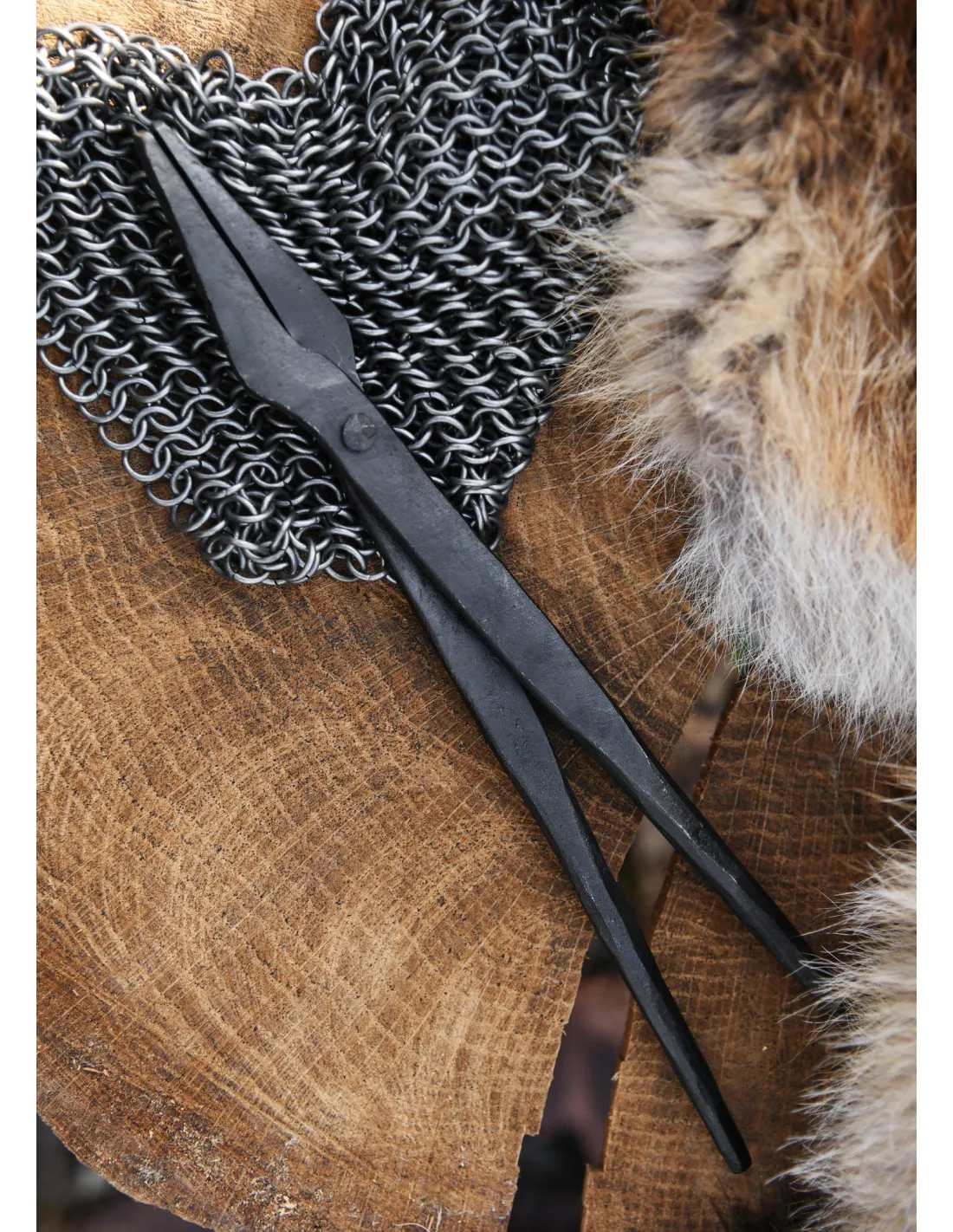 Pince forgée médiévale (27 cm.) ⚔️ Tienda-Medieval - ⚔️ Boutique-Epees