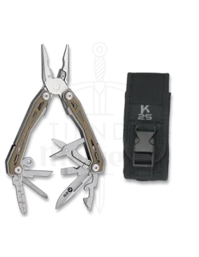 Pince tactique polyvalente de marque K25 modèle coyote, 9 utilisations ⚔️ - ⚔️ Boutique-Epees