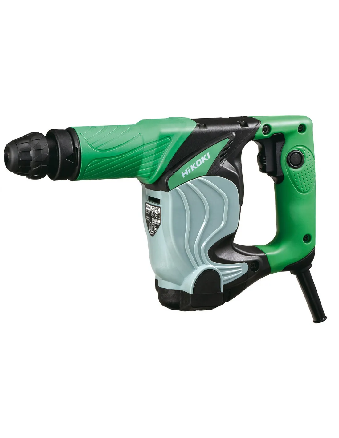Piqueur 500W SDS+ 2.2J 3.2kg Frappe 0-3200cps/mn livré en coffret HIKOKI H25PVWSZ