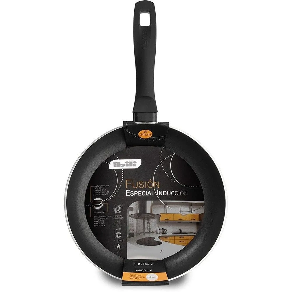 Poêle fusion aluminium/inox 30cm
