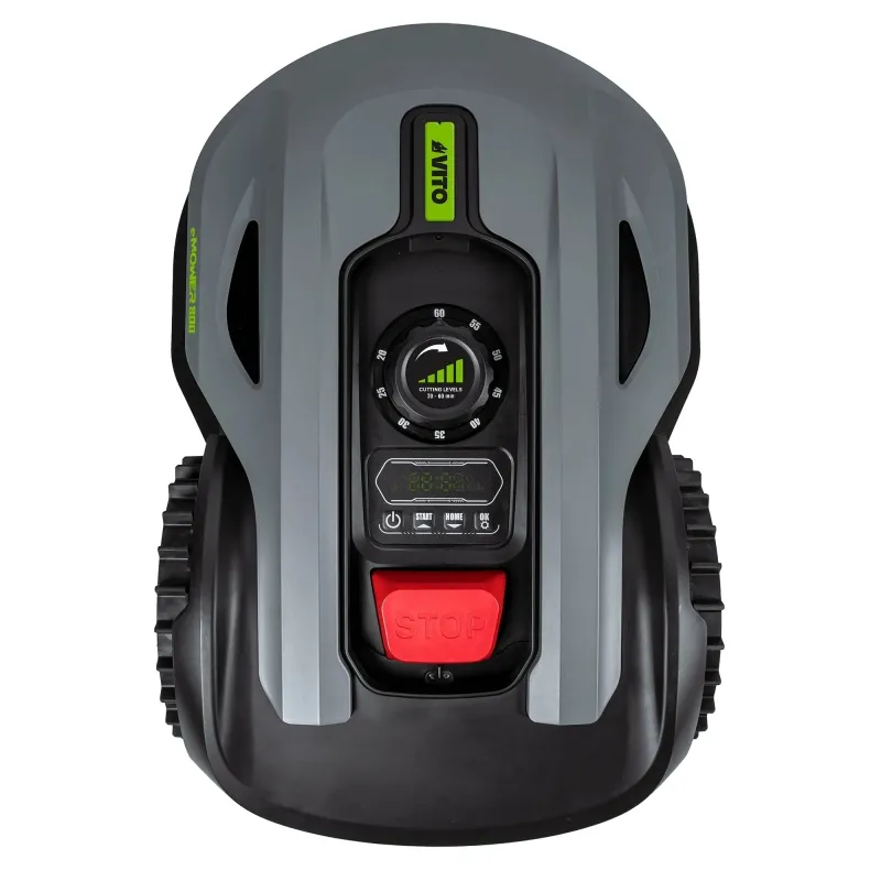 Robot Tondeuse Connecté Vito - Tondeuse Sans Fil 800m2 avec Batterie 20V