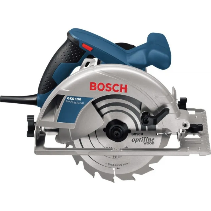 Scie circulaire 1400W Lame Ø 190mm Alésage Ø 30 mm BOSCH Professional GKS190