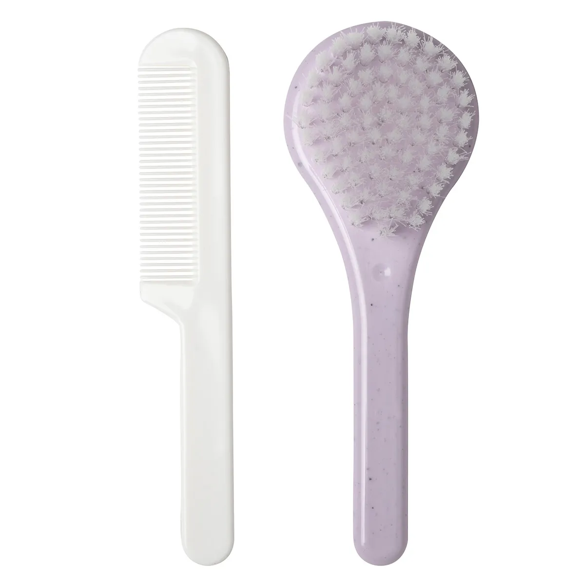 Set Coiffure Brosse et Peigne Luma - Speckles Lila